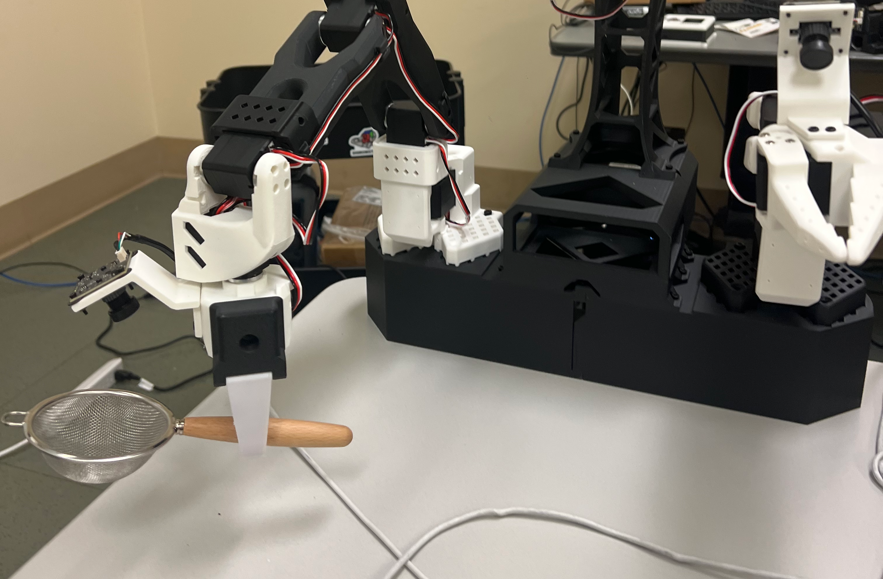 Dual-Arm Embodied AI Robotics