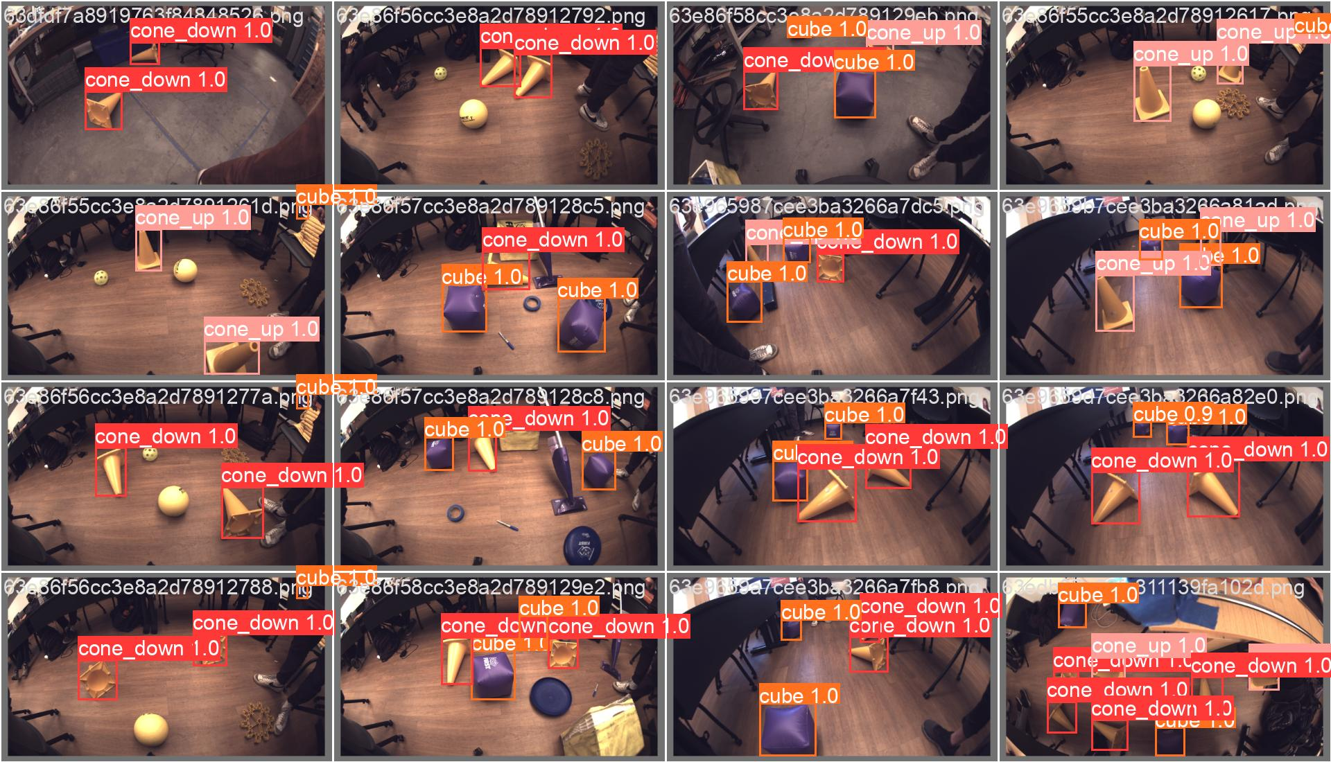 Game Piece Orientation Object Detection